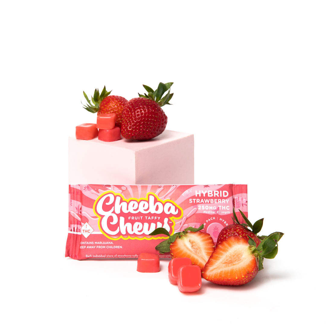 Cannabis Edibles Strawberry Flavored Candies
